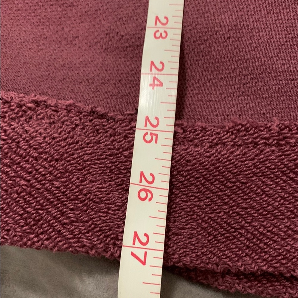Free People Burgundy Sweatshirt - Picture 4 of 8